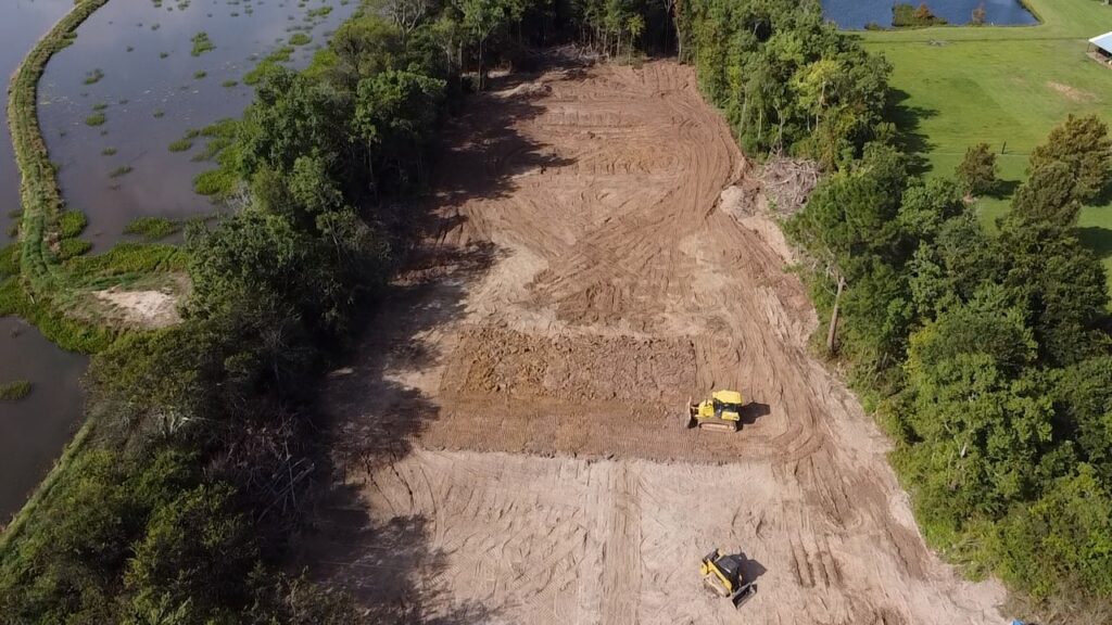 Wooded Acreage Cleared for Development